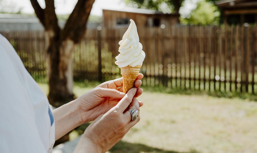 What influences ice cream sales