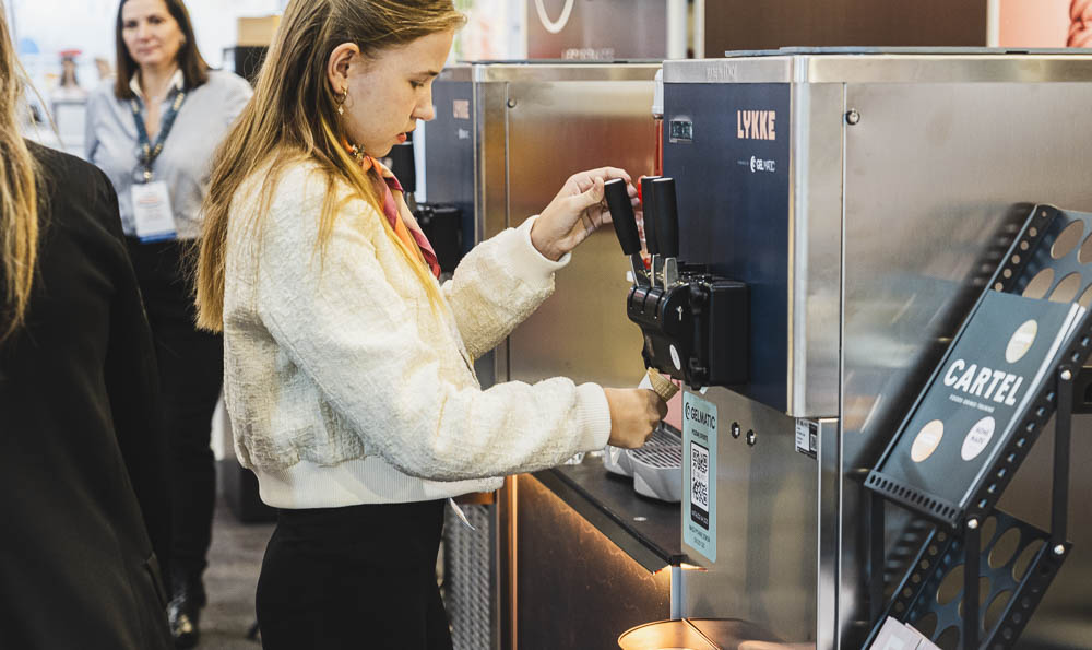 Ice cream trade fairs Conversations at Expo Sweet