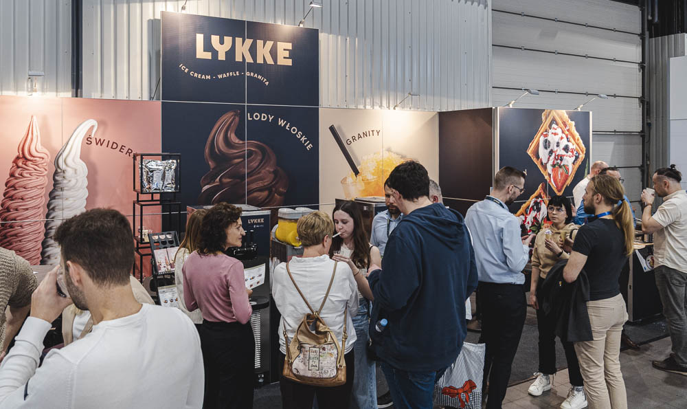 LYKKE at ice cream trade fairs LYKKE at Expo Sweet