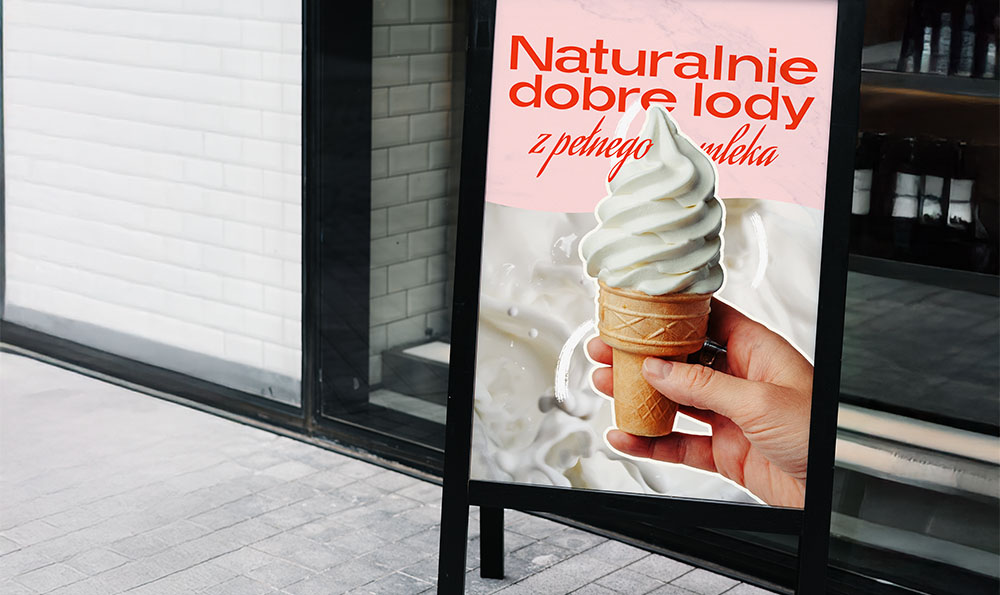 Start promoting your business … with a pavement sign